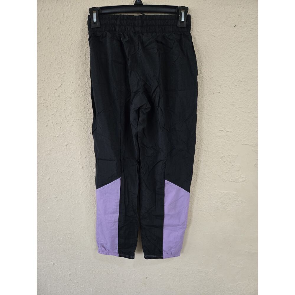 Vintage Nike Sportswear Kids Joggers, Black/Purple, Size Large - Picture 2 of 8